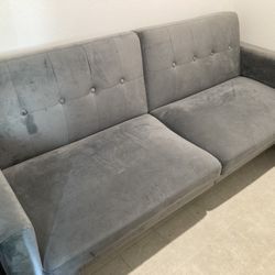 Sleeper sofa/Sofa Bed / Futon – Back Folds Down into a Bed