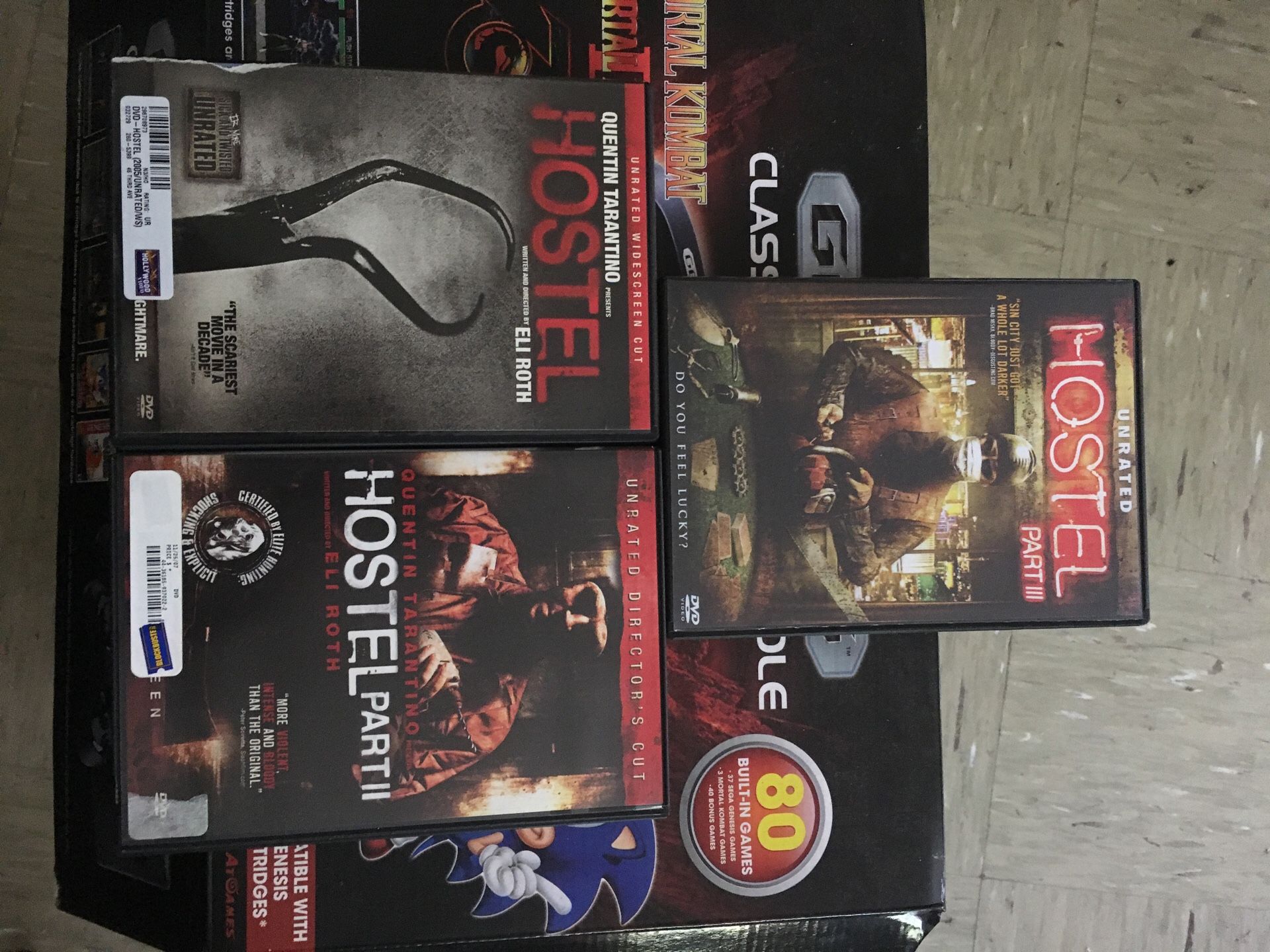 HOSTEL dvd collection for sale.
