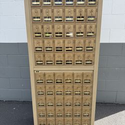 60 Door Mail Box Metal Cabinet