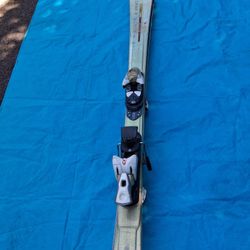 Snow Skis And Boots. 3 Sets Two Pairs Of New Poles