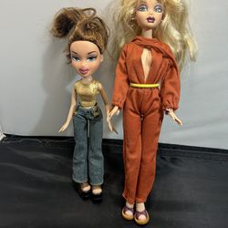 Lot Of 2 MGA- Mattle Bratz Dolls