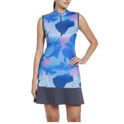 NEW Callaway Women’s Opti-Dri Abstract Gradient Print Golf Dress Size Medium