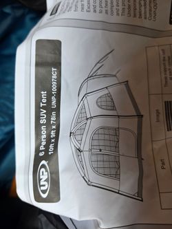 Brandnew UNP 6 person SUV tent $125