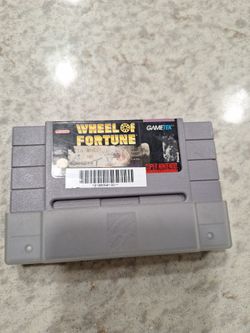 WHEEL OF FORTUNE  SUPER NINTENDO GAME