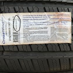 275/65/18 Crosswind HT2 50,000 Mile Warranty