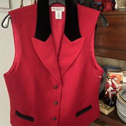 TALBOTS WOMENS VEST MADE IN USA 🇺🇸 
