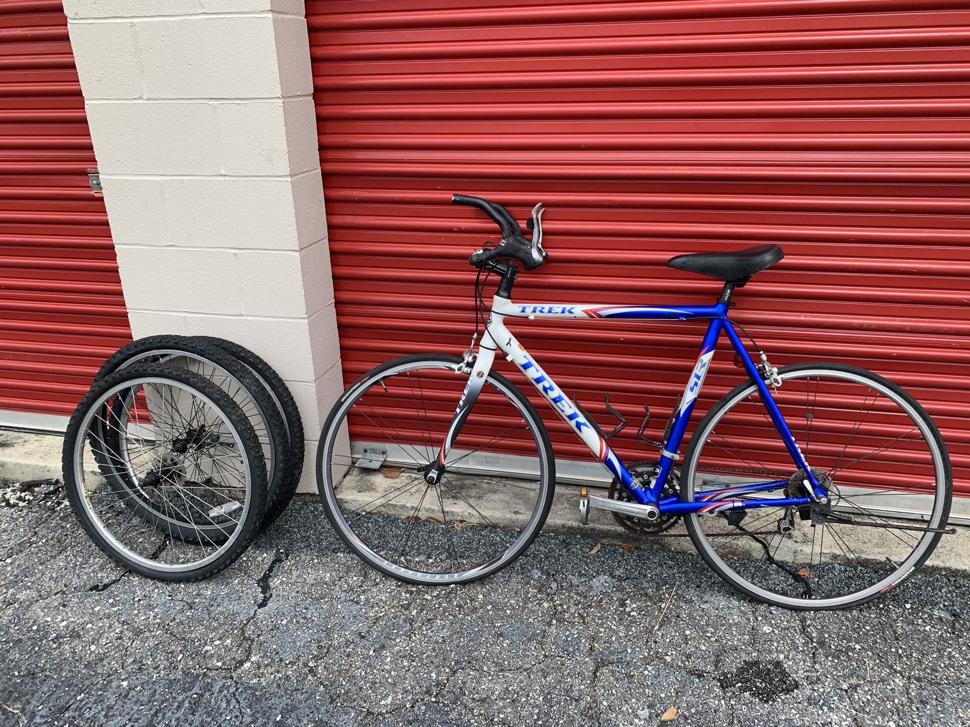 Trek Bike 1500 SLR  with Extra Wheels 