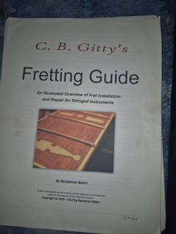 Cbg fretting guide and templates