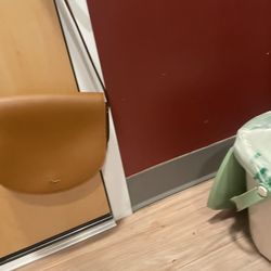 Ralph Lauren Authentic Mini Leather saddle bag