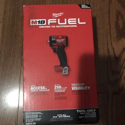 Milwaukee Fuel M18 3/8 Compact Impact wrench tool only