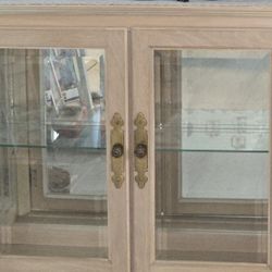 Pulaski Bevel Glass Display Cabinet
