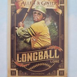 20 Allen & Ginter LL Reggie Jackson!