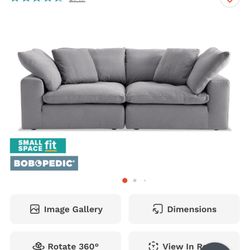 Love Seat ottoman