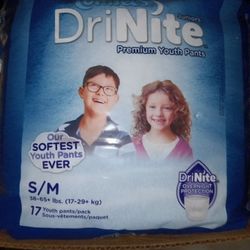 DriNite Pull Ups S/M 