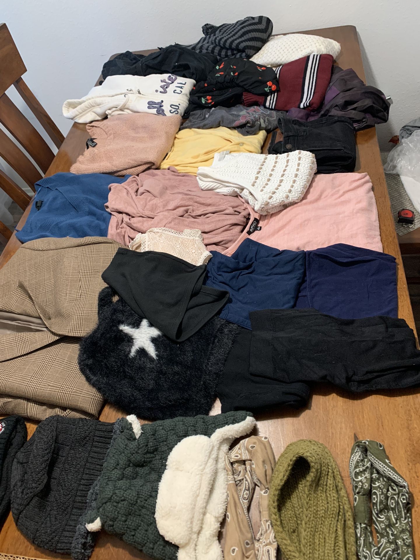 Clothes Different Sizes All For $5
