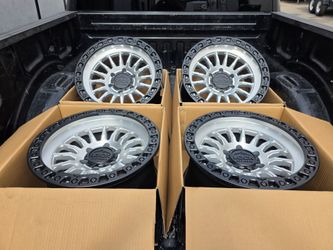 17" LOCK GRIT rims 17x9 -12 offset