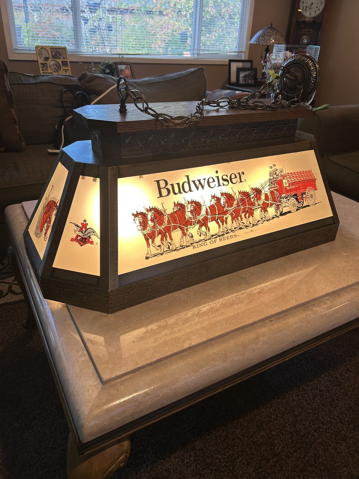 Vintage very rare Budweiser table light