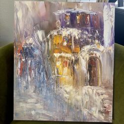 Original European Textured Painting – One of a Kind