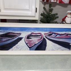 Coastal Row Boat Picture 