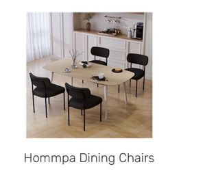 Black Dining Table Chairs