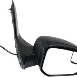 Passenger Right Replacement Mirror Small Housing With Power & Heated Glass and Mnual Folding Fit Ford Transit Connect XL,XLT and TITANIUM From 2014-on