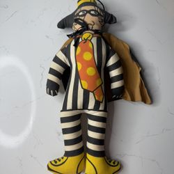 1970s Mcdonald Hamburglar Doll 