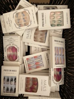 Press-On Nails Sets Bundle🖤