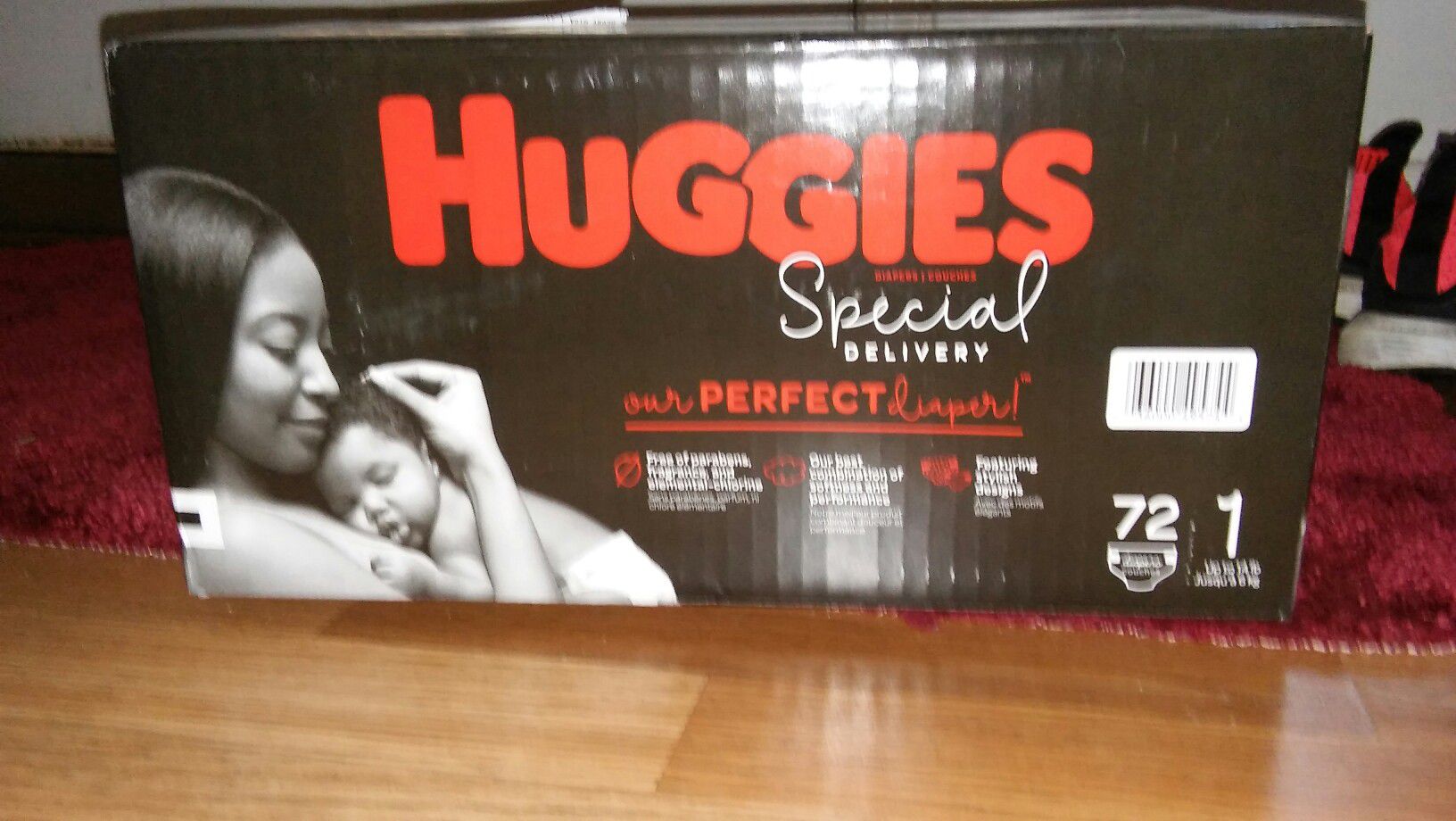 Box huggies special delivery #1