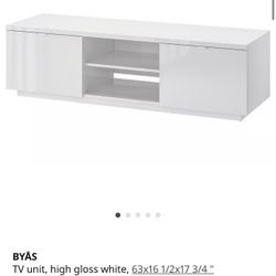 ‼️ IKEA BYAS TV Unit • Like New • Assembled 