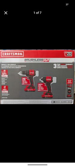 Craftsman 20V drill and driver bundle