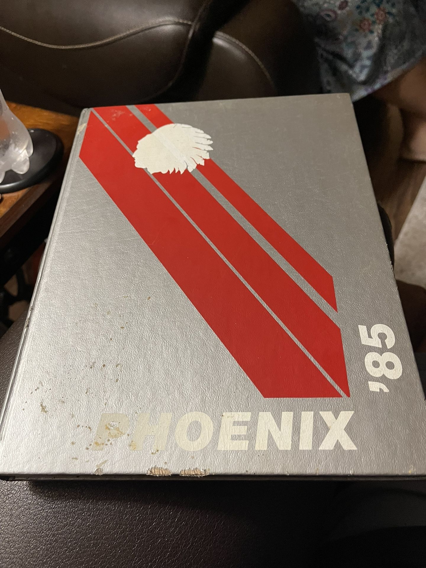 1985 Yearbook Denton High School 50 Dollars Obo