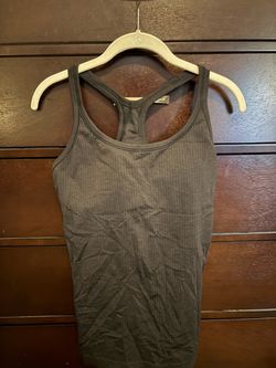 Lululemon Blaxk Ribbed Racerback Tank Top