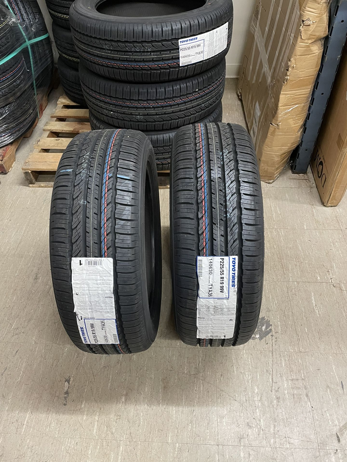 Toyo Tires P225/55 R19 99V Set Of 2 for Sale in Paramus, NJ - OfferUp