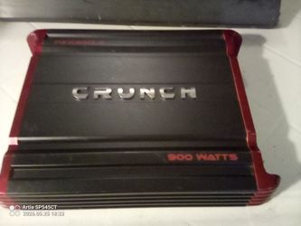 Crunch car stereo amplifier