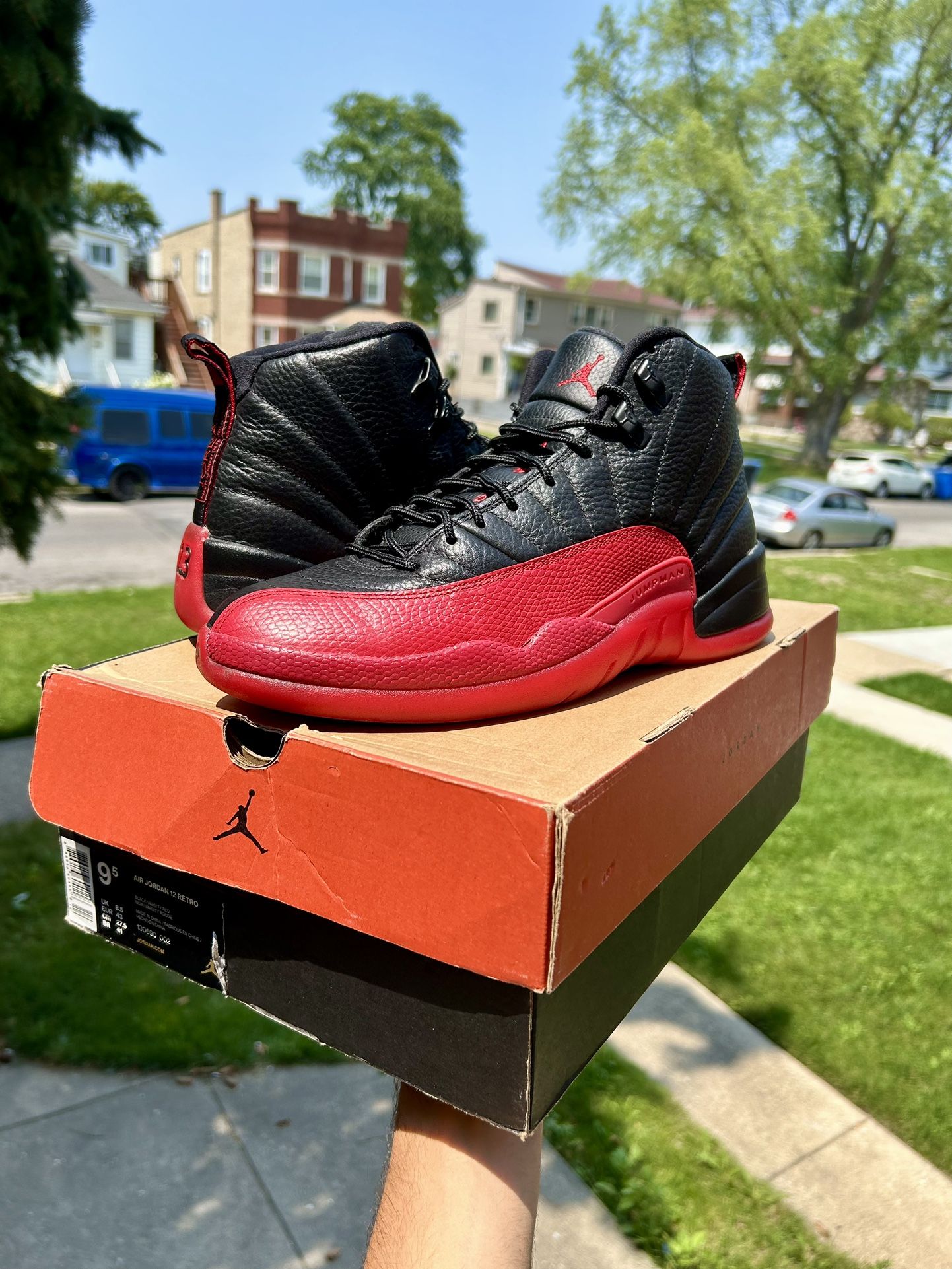 Jordan 12 Flu Game Size 9.5