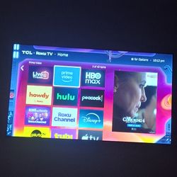 55 Inch TCL Roku Tv 4k