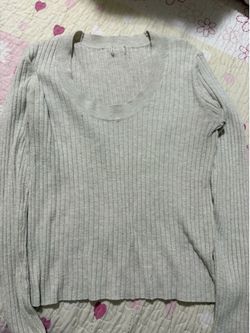Knit beige top