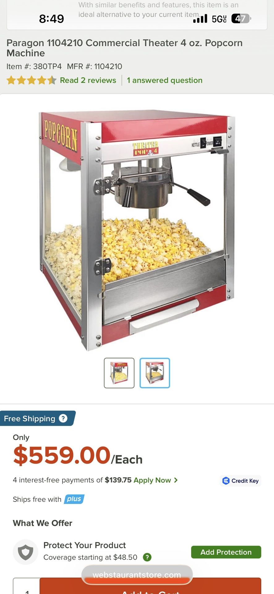 Great POPOCORN MACHINE!