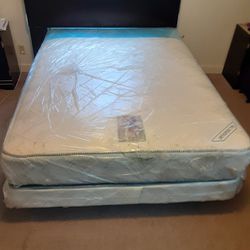 Full Bed , Box Springs , Mattress, Headboard, Frame