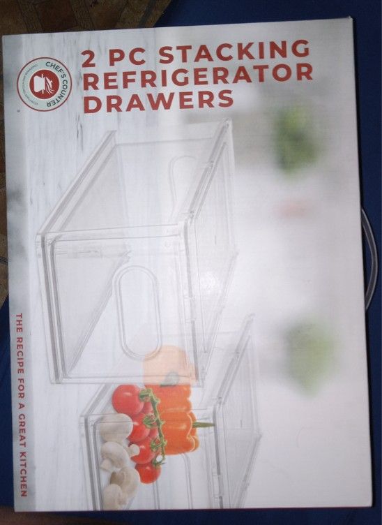 2 PC Stacking Refrigerator