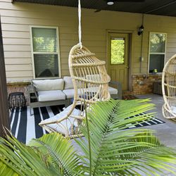 Rattan  Hanging chair ( Two Available)