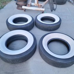 White Wall Tires Denman G78 14 