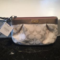 Authentic Coach Gold Wrist Let 