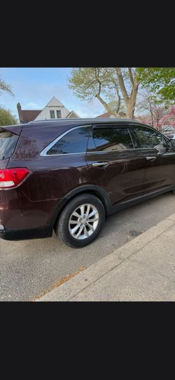 2016 kia sorento lx v6 awd red for parts or repair