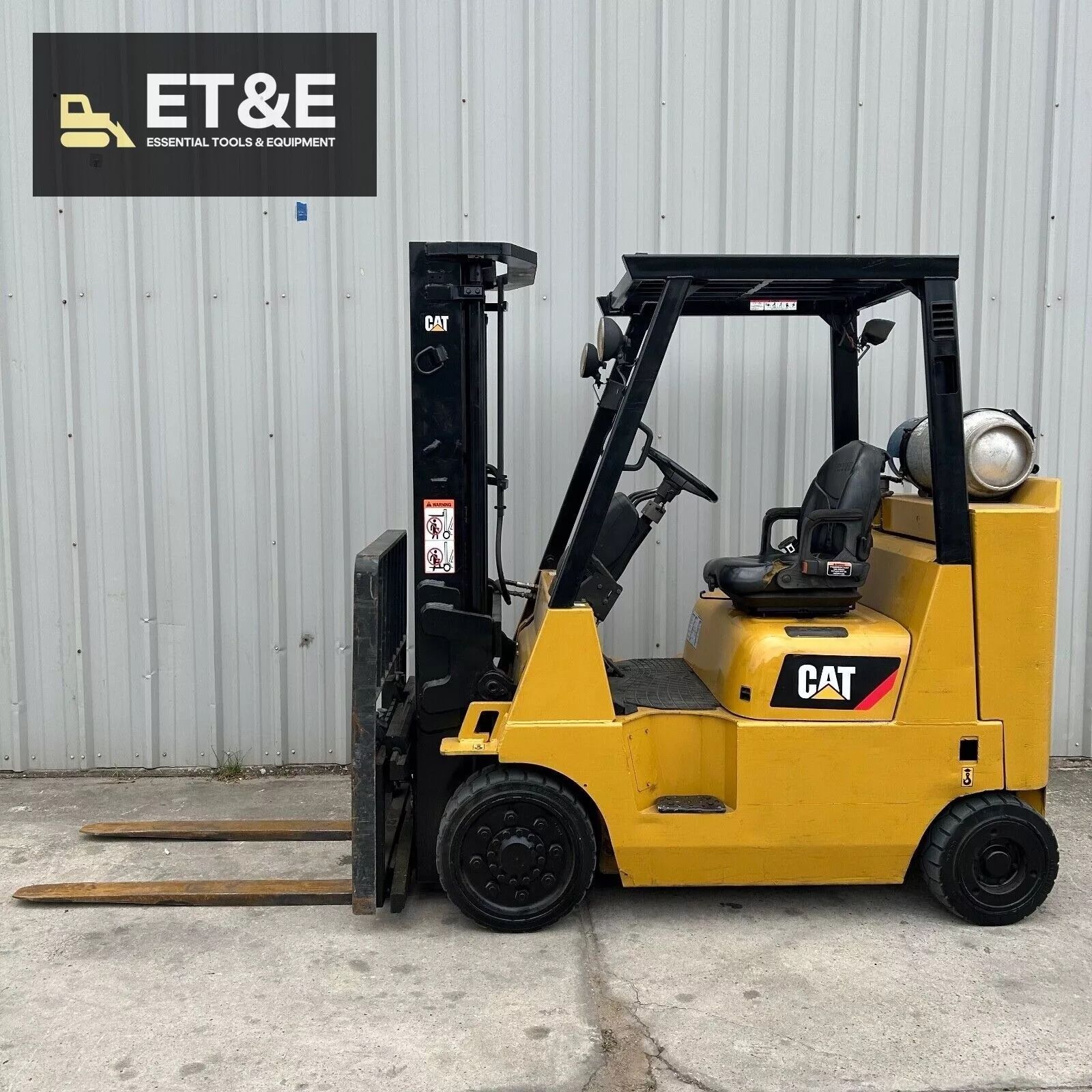 2008 Caterpillar GC40K-LP-STR LPG Propane 8000 lb Forklift CAT- 8,772 Hours
