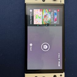 Nintendo Switch OLED case and game 