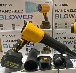 Leaves/carwash Blower with two 21v Max batteries