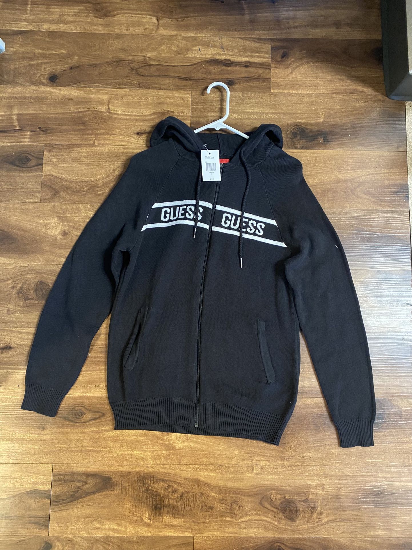 Brand New Men’s Guess brand Black Jacket Up For Sale