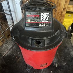 Craftsman Wet Dry Vac 16  Gallon