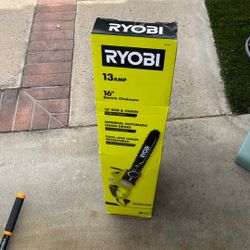 Ryobi 13amp Electric Chain Saw 16 Inch